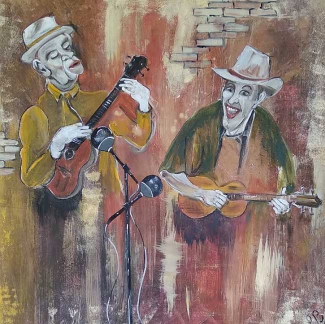 The Buskers artwork photo